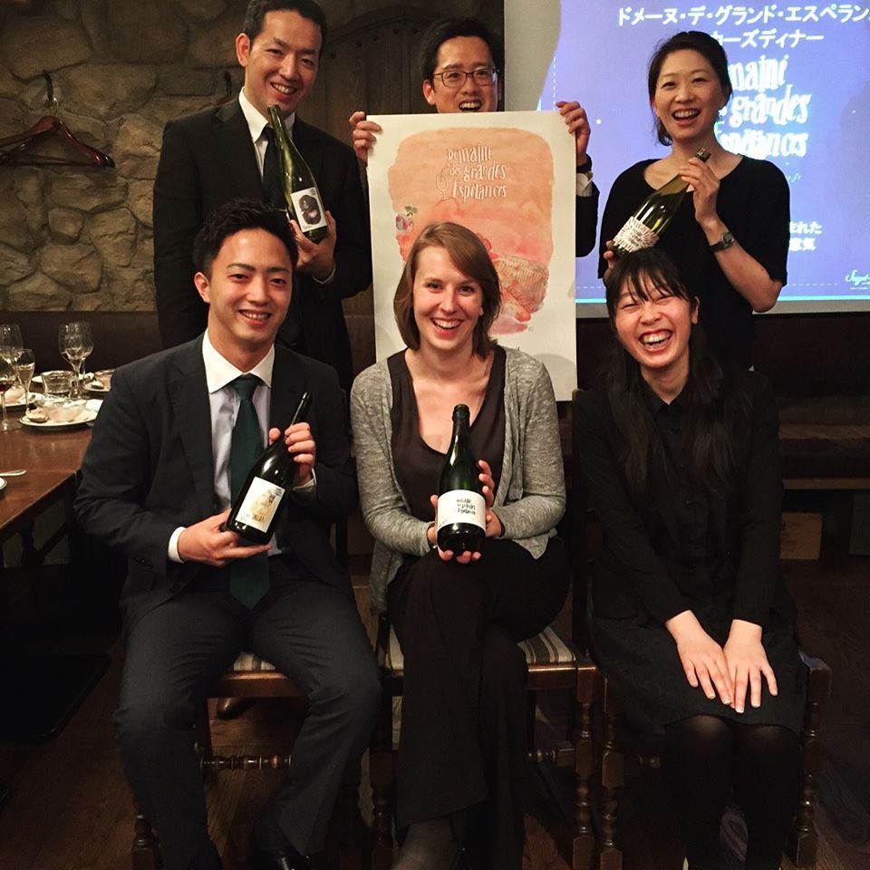 Our Grandes Espérances wines in Japan