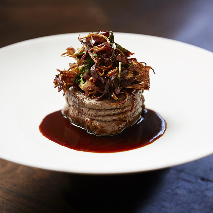 Beef tournedos from the JY'S with our Sancerre Rouge "Sacrilège"