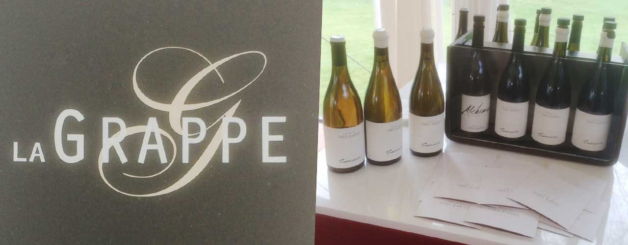 The Domaine de Terres Blanches participates in La Grappe