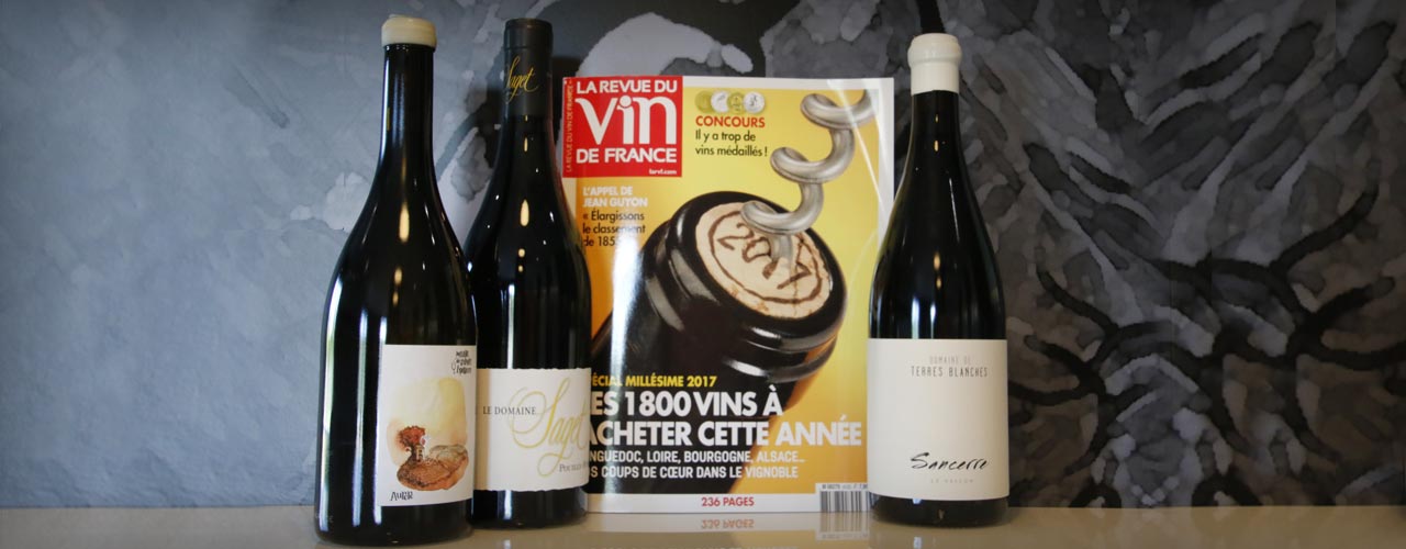 saget la perriere, domaine des grandes esperances, domaine saget; domaine de terres blanches, aurore, vallon, rvf , revue des vins de france, 